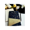 Siyah Gold Defter Kalem Seti