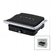 BLACK GRILL AND TOASTER WITH ADJUSTABLE HEAT 180 DEGREES OPENABLE TOP BODY SSM-2571 (5365)