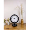 Siyah Metal Farsça Masa Saati 25×20 cm