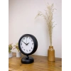 Siyah Metal Farsça Masa Saati 25×20 cm