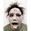 Siyah Saçlı Michael Myers Lateks Yüze Tam Yapışan Et Maske Korku Maskesi (5365)