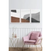 Soyut Üçlü Ahşap Çerçeveli Tablo 50 x 70