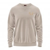 SPQR Pamuklu Bisiklet Yaka Basic Sweatshirt SATURN GRİ