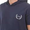 SPQR Cotton Short Sleeve Sweatshirt NEPTUNE NAVY