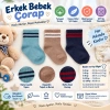 Su Yeşili Erkek Bebek Çorap 1 Adet