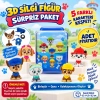 Sürpriz Paket 3d Silgi Figürler 10lu Set