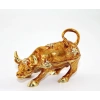 Скульптура быка модели 2 с кристаллами Swarovski