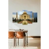 Taç Mahal 5 Parçalı Mdf Tablo 60 x 100