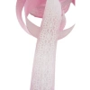 Tafta Dantel Görünümlü Kurdele Pembe 25 Mm 5 Metre