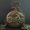 Tasarımlı Antika Köstekli Saat 4.5 Cm (motor Model)