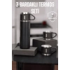 Taşınabilir Basınçlı Termos Seti 500 Ml Günlük Kullanım İçin