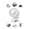 Taşınabilir Mini Fan 3 Modlu Klipsli 360 Derece Dönebilir