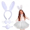 Rabbit Costume Set White Color Child Size