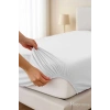 Tek Kişilik Düz Penye %100 Pamuklu Lastikli Çarşaf 100X200 Cm Newsheet Beyaz