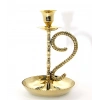 Single Brass Candlestick Model 1