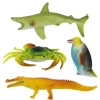 Temalı Hayvanlar Poşetli 10lu Set (okyanus Model)