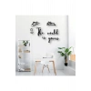 The Worlds Is Yours Ahşap Duvar Tablo 50 x 41