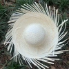 Tropical Party White Straw Hawaii Hat