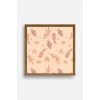 Tüy Ahşap Çerçeveli Tablo 23 x 23