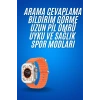 Ultra Akıllı Saat 49 Mm Çift Kordonlu Arama Cevaplama Bluetooth Bağlan
