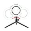 Ultra Parlak Çok Amaçlı 20 Cm Led Ring Light Tripod Seti