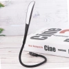 USB Girişli 14 Ledli 3 Kademeli Dokunmatik Masa/Kitap Okuma Lambası Ledi Siyah (5365)