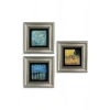 Van Gogh 3 lü Set Çerçeveli Taş Tablo 20 cm