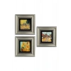Van Gogh 3 lü Set Çerçeveli Taş Tablo 20 cm