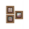 Van Gogh 3 lü Set Çerçeveli Taş Tablo 20 cm