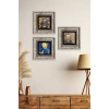 Van Gogh 3 lü Set Çerçeveli Taş Tablo 20 cm