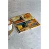 Van Gogh 4lü Taş Bardak Altlığı