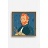 Van Gogh Ahşap Çerçeveli Tablo 50 x 50
