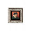 Van Gogh Çerçeveli Taş Tablo 20 cm