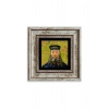 Van Gogh Çerçeveli Taş Tablo 20 cm