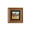 Van Gogh Çerçeveli Taş Tablo 20 cm