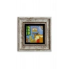 Van Gogh Çerçeveli Taş Tablo 20 cm
