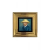 Van Gogh Çerçeveli Taş Tablo 20 cm