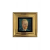 Van Gogh Çerçeveli Taş Tablo 20 cm