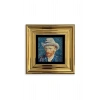 Van Gogh Çerçeveli Taş Tablo 20 cm