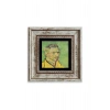 Van Gogh Çerçeveli Taş Tablo 20 cm