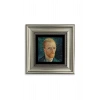 Van Gogh Çerçeveli Taş Tablo 20 cm