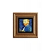 Van Gogh Çerçeveli Taş Tablo 20 cm