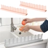 Vantuzlu Kauçuk Sıvı Su Sızdırmaz İzalasyon Mutfak Banyo Duş Bariyeri Lavabo Kenar Tutucu Set (5365)