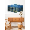 Vincent Van Gogh 5 Parçalı Mdf Tablo 60 x 100