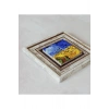 Vincent Van Gogh Çerçeveli Taş Tablo , Çerçeveli Taş Duvar Dekoru 20 cm