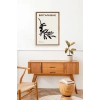 Yaprak Ahşap Çerçeveli Tablo 30 x 42
