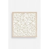 Yaprak Ahşap Çerçeveli Tablo 50 x 50