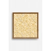 Yapraklar Ahşap Çerçeveli Tablo 23 x 23