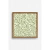 Yapraklar Ahşap Çerçeveli Tablo 23 x 23