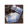 Yavuz Boxed 39x39 cm Fabric 12 Pieces Handkerchief YM 02